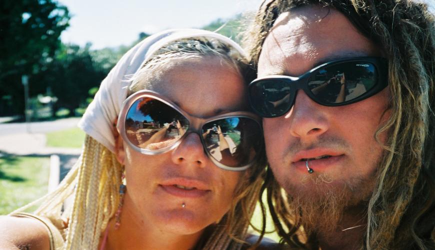 On the road HIPPIES
